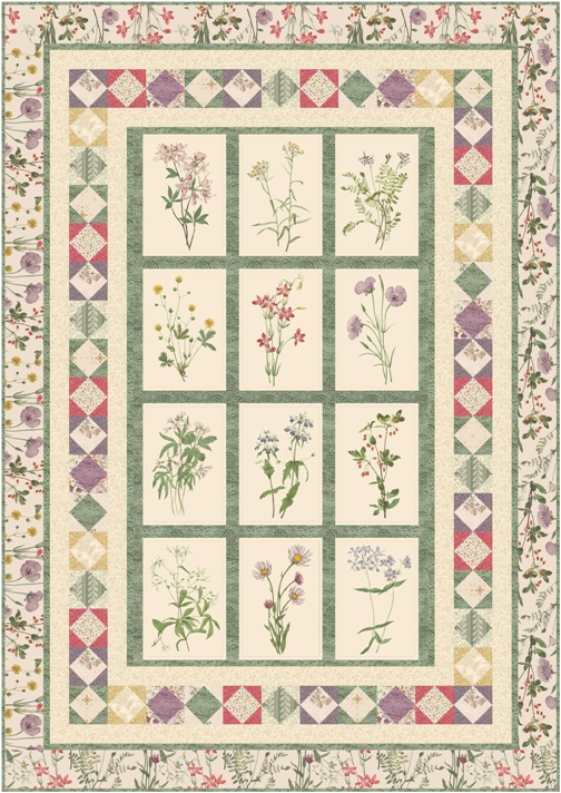 Botanical Journey Quilt