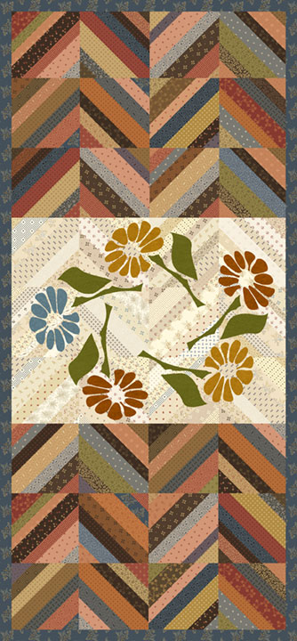 SCRAP HAPPY TABLE RUNNER