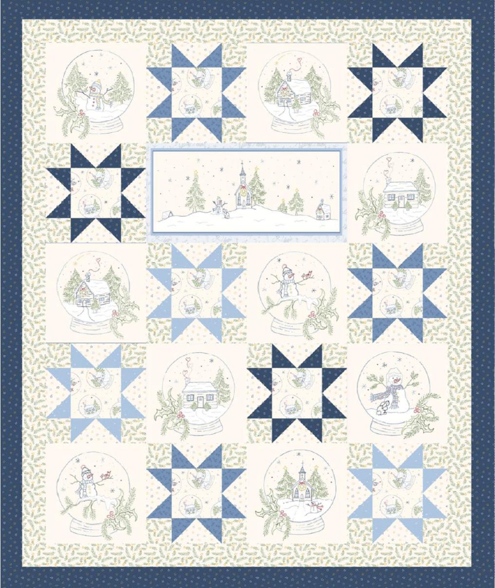 SNOWMAN'S VILLAGE - Quilt