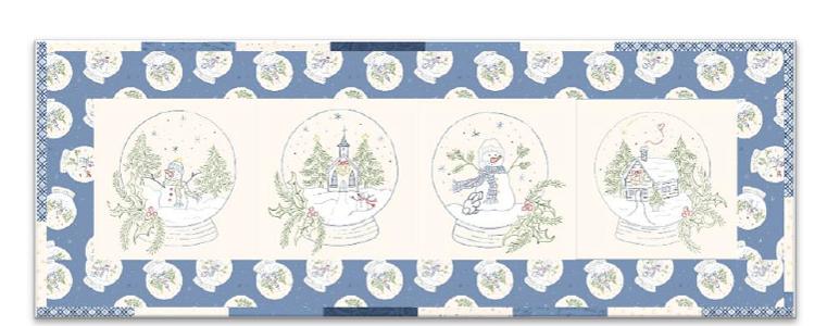 SNOWMAN'S VILLAGE - Runner